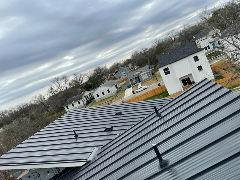 Standing seam metal roof panels with vents for Skylight Repair in Waldorf